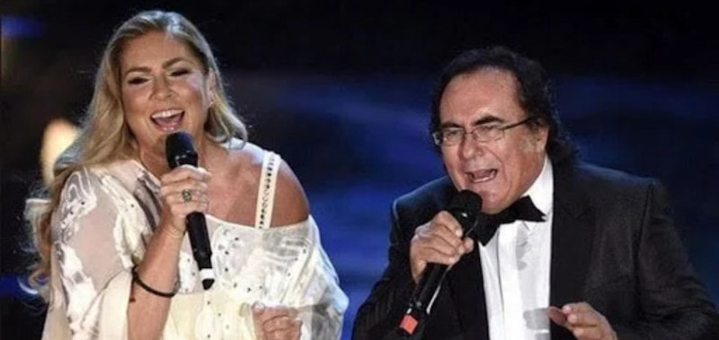 AL BANO e ROMINA POWER ospiti al Festival di Sanremo